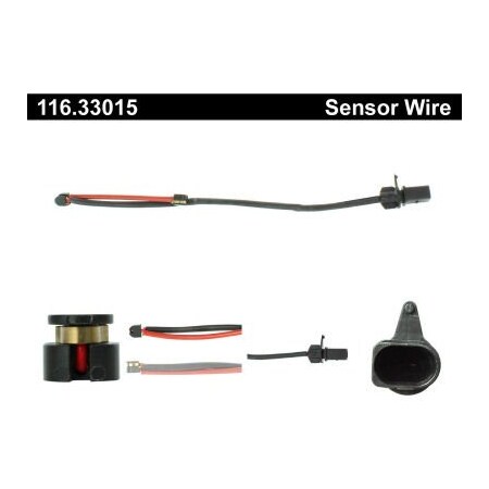 Centric Brake Pad Sensor Wires, Parts 116.33015